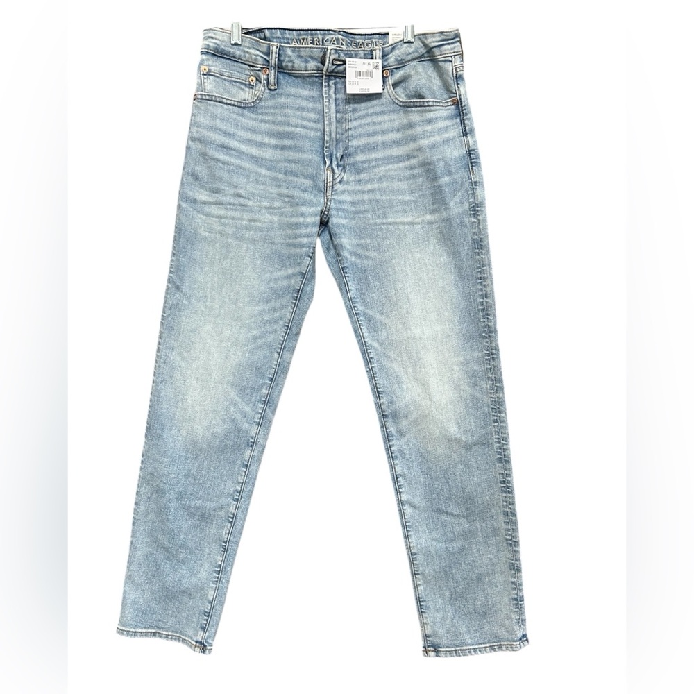 NWT American Eagle Outfitters Blue Slim Jeans with Vintage Wash